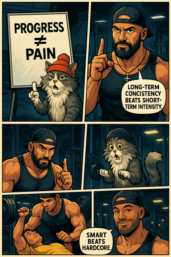 Injury Prevention Home Workout: Safe Training Tips That Actually Work š„ 2 Nik Glock teaches how to progress in training without risking injury, alongside his cat Malysh.